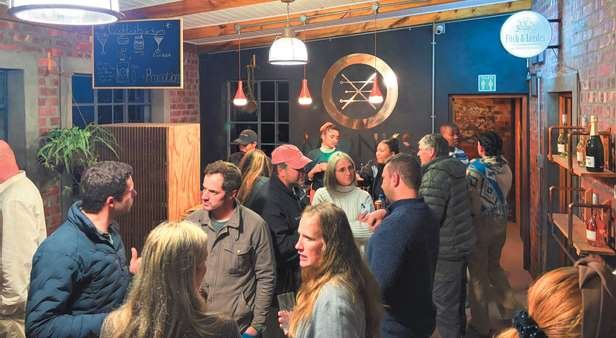 Community gathering in Wolseley